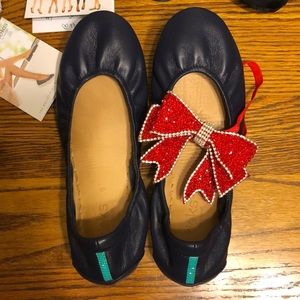 Tieks California Navy size 9